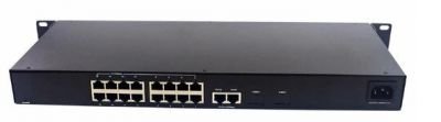 16 port POE Switch 48v cctv Poe Switch For Ip Camera